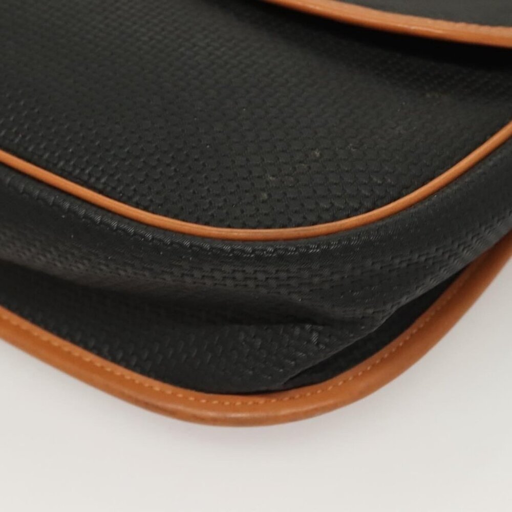 Authentic SAINT LAURENT Shoulder Bag PVC Leather Brown - Picture 7 of 16